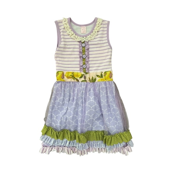 Giggle Moon NWT Lemon Tulle Dress 7 - Picture 1 of 6